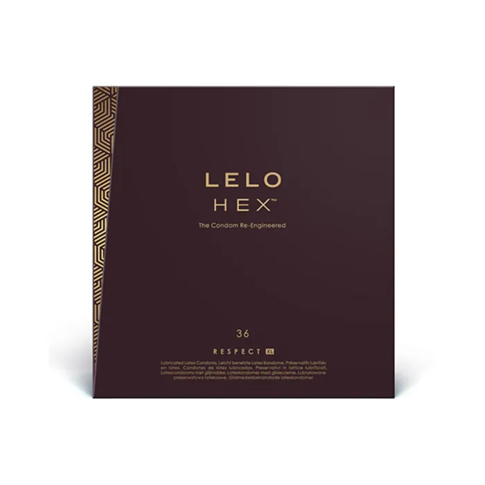 Lelo Hex Respect Xl Condom 36pack Fairvillacom Male Sex Toys