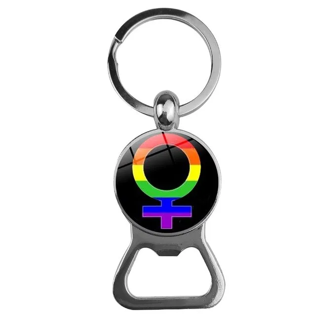 LGBT Pride bottle opener keychain 29 variants ShhhOb Vibrators