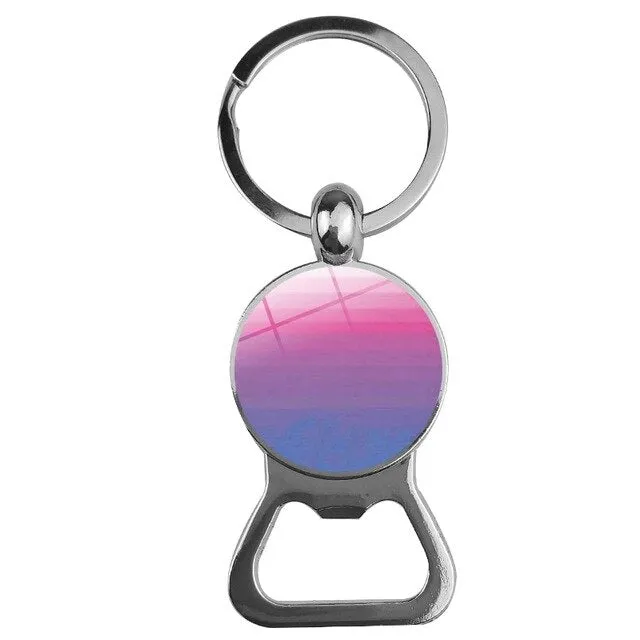LGBT Pride bottle opener keychain 29 variants ShhhOb Vibrators
