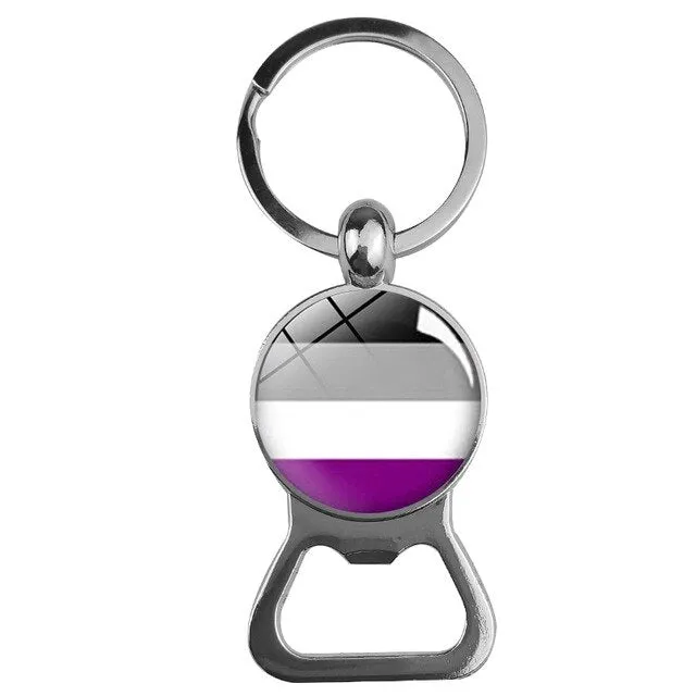 LGBT Pride bottle opener keychain 29 variants ShhhOb Vibrators