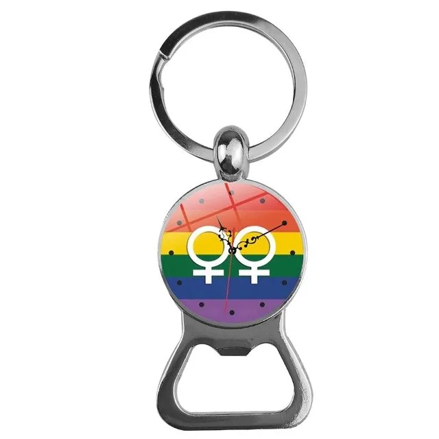 LGBT Pride bottle opener keychain 29 variants ShhhOb Vibrators