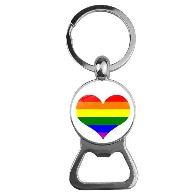 LGBT Pride bottle opener keychain 29 variants ShhhOb Vibrators