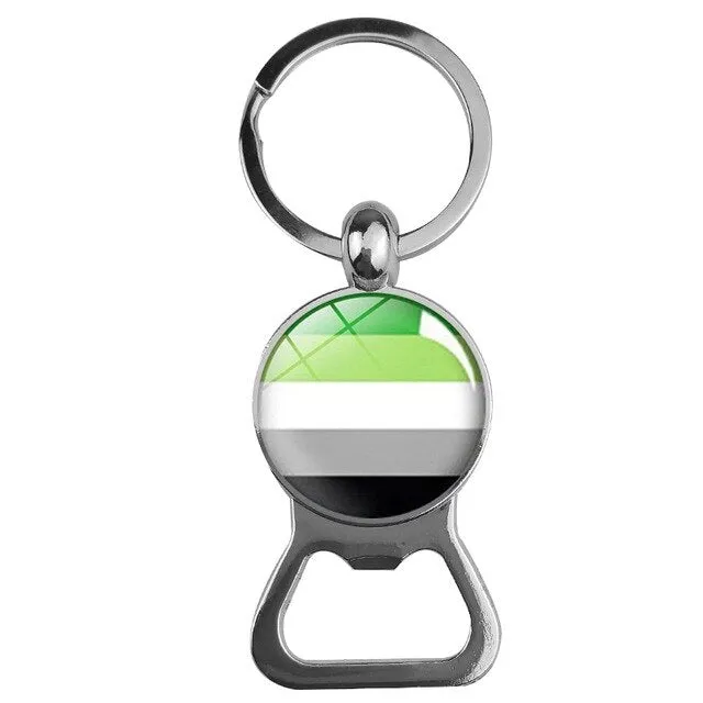 LGBT Pride bottle opener keychain 29 variants ShhhOb Vibrators