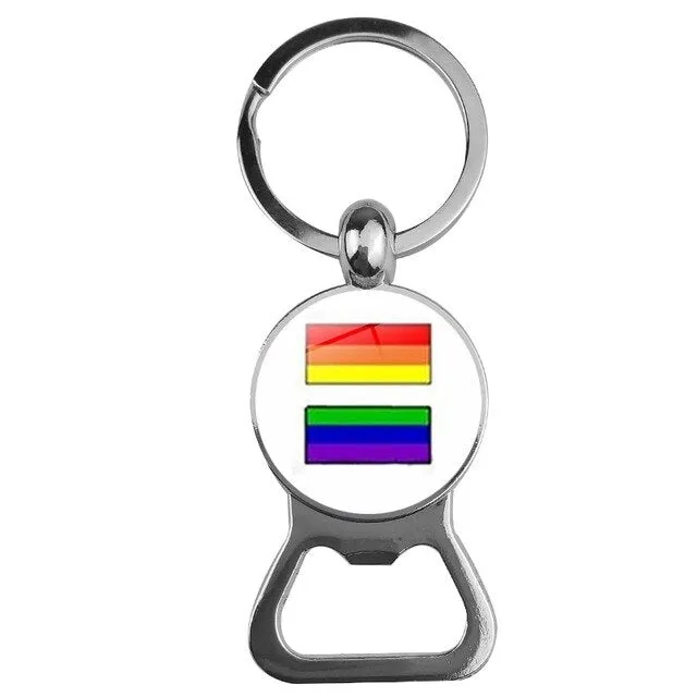 LGBT Pride bottle opener keychain 29 variants ShhhOb Vibrators