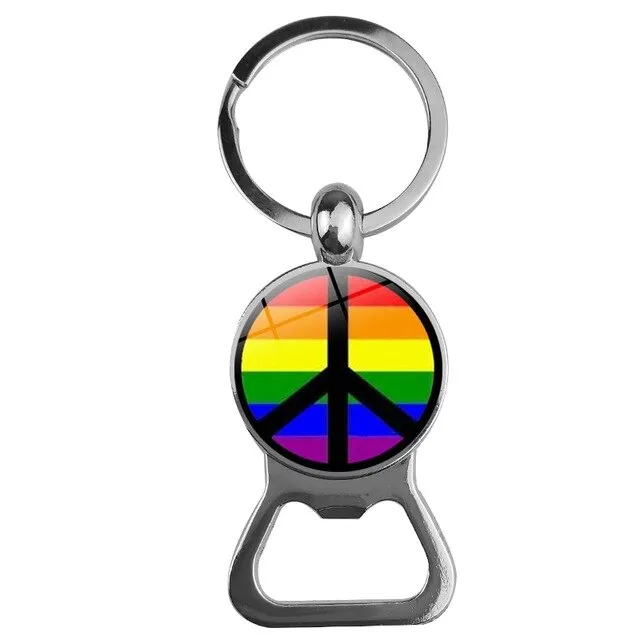 LGBT Pride bottle opener keychain 29 variants ShhhOb Vibrators