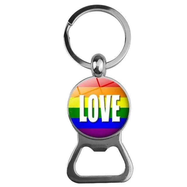LGBT Pride bottle opener keychain 29 variants ShhhOb Vibrators