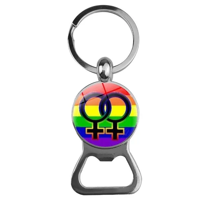 LGBT Pride bottle opener keychain 29 variants ShhhOb Vibrators