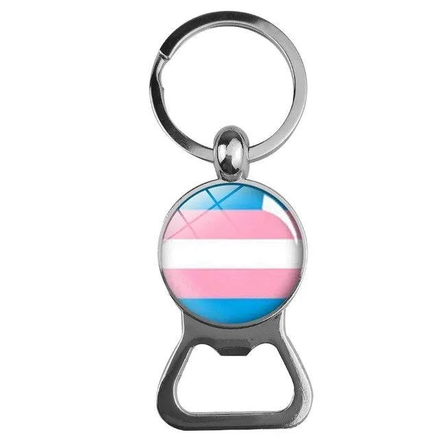 LGBT Pride bottle opener keychain 29 variants ShhhOb Vibrators