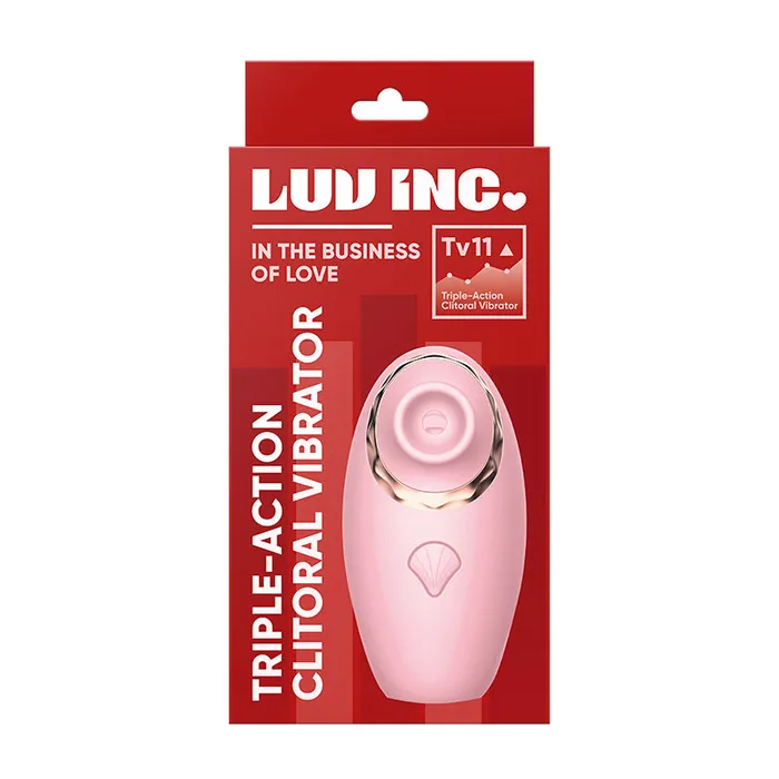 Luv Inc TV11 TripleAction Clit Vib Pk Fairvillacom Vibrators