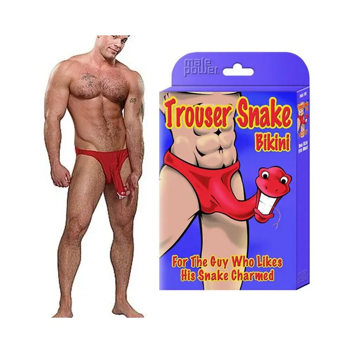 Male Power Trouser Snake Bikini Underwear Fairvillacom Male Sex Toys