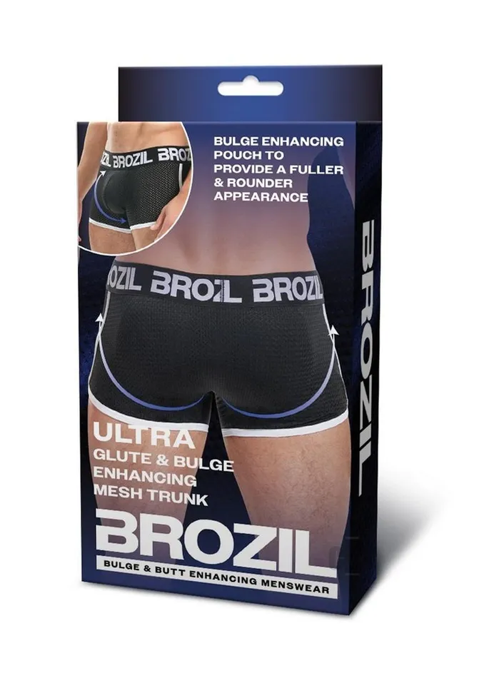 Male Sex Toys Brozil Mesh Boxer Lxl Blk Fairvillacom