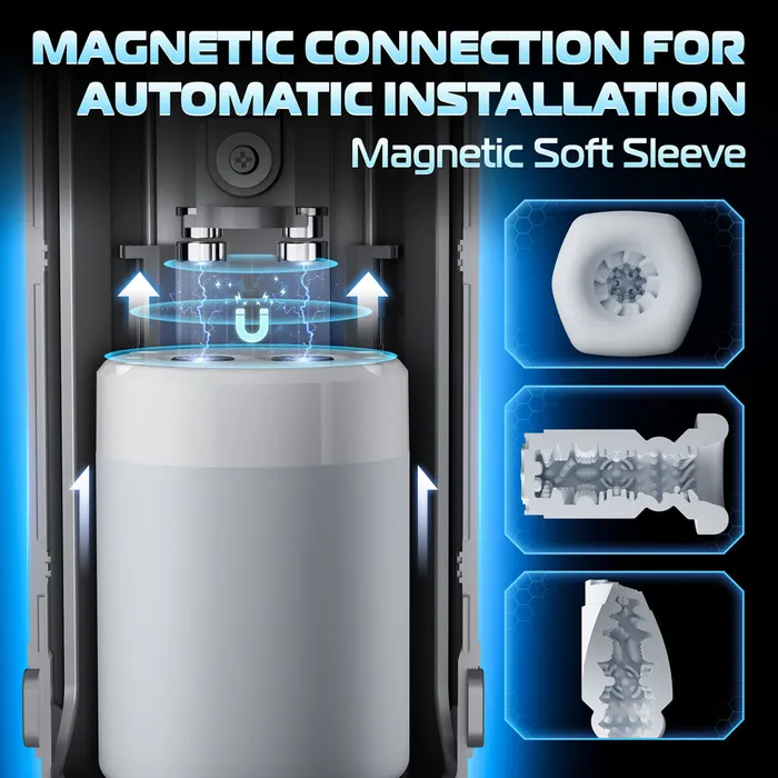 Male Sex Toys CyberSkin BTitan Grey USB Rechargeable Thrusting Vibrating Auto Masturbator with Heater ShhhWndsr Male Sex Toys CyberSkin BTitan Grey USB Rechargeable Thrusting Vibrating Auto Masturbator with Heater ShhhWndsr