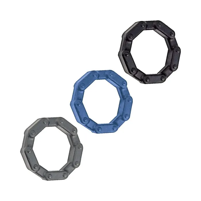 Male Sex Toys Fairvillacom ANALESE COLLECTION CHAIN LINK COCK RINGS