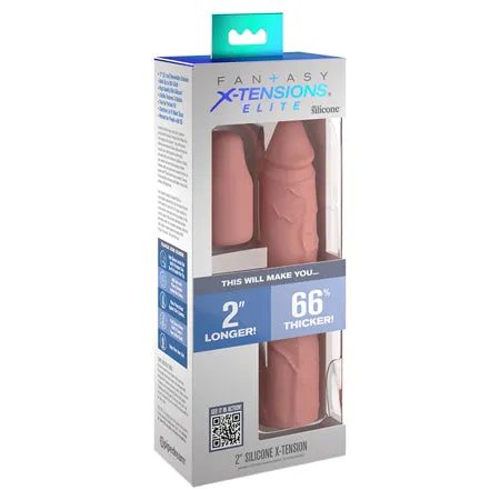 Male Sex Toys Fairvillacom Fantasy Xtensions Elite 8 Sleeve w2 Plug Light
