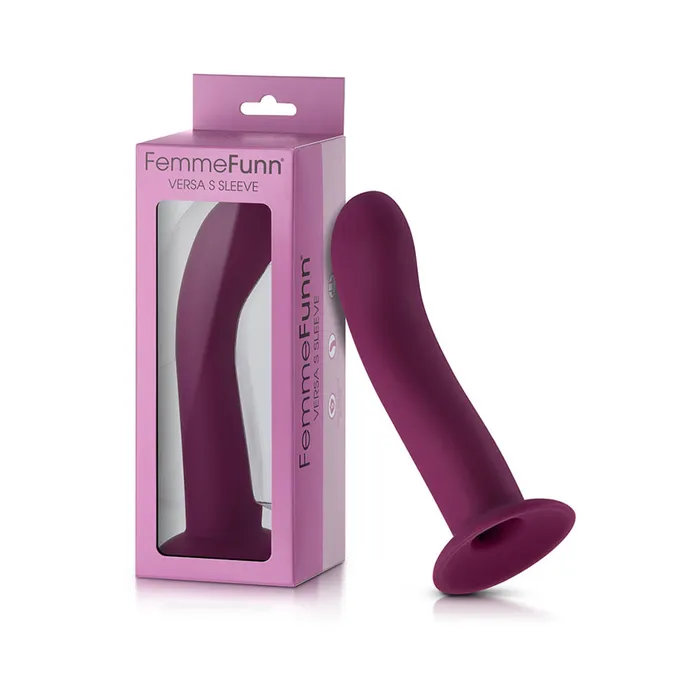 Male Sex Toys Fairvillacom Femme Funn Versa Shaft Sleeve Dark Fuchsia