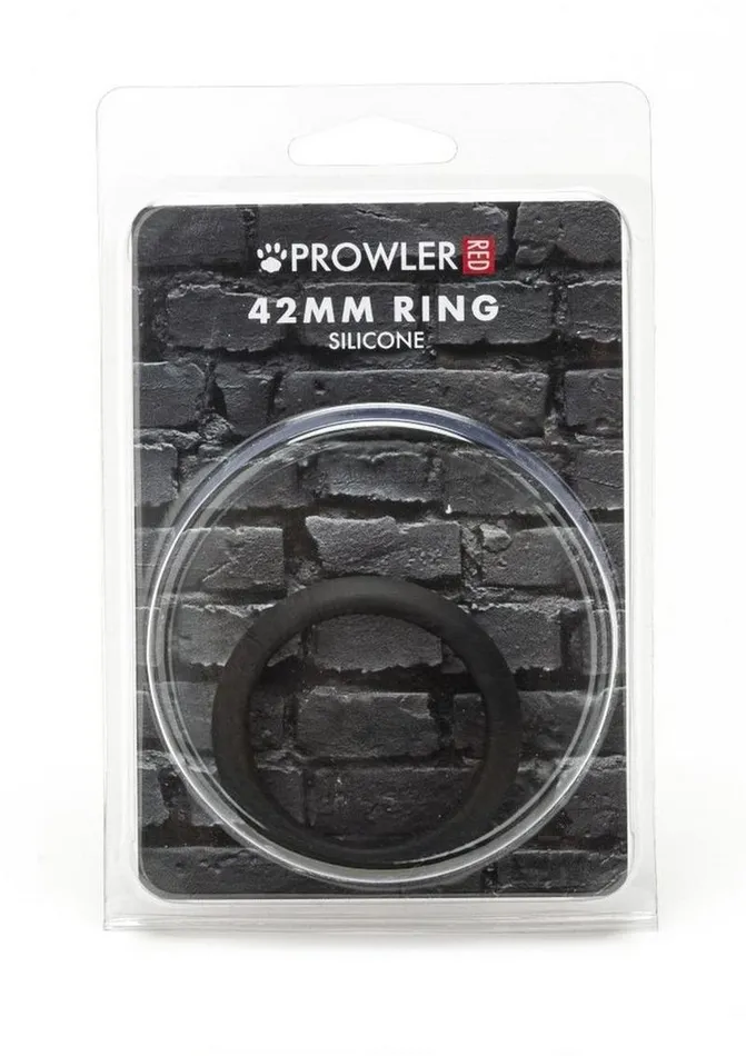 Male Sex Toys Fairvillacom Prowler Red Silicone Ring 42mm Blk