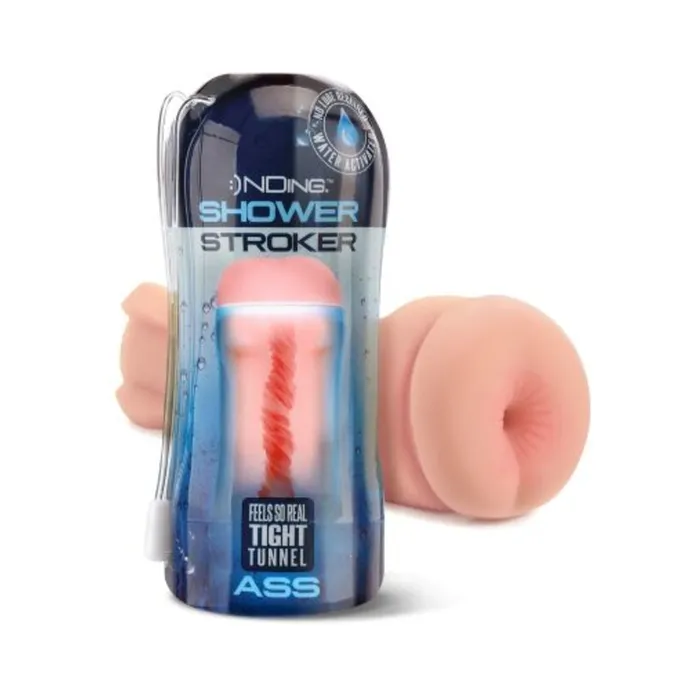 Male Sex Toys Happy Ending Selflubricating Shower Stroker Ass Fairvillacom