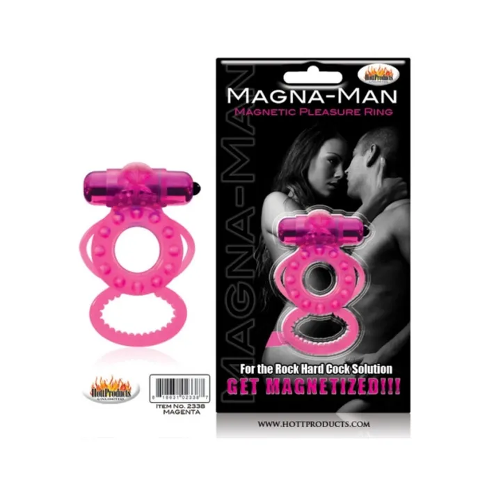 Male Sex Toys Magna Man Magnetic Ring Magenta Fairvillacom