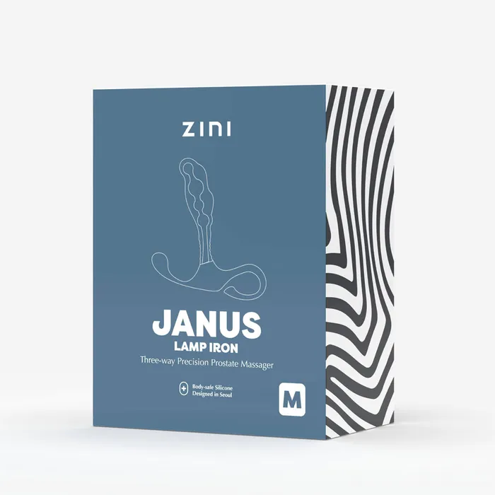 Male Sex Toys ShhhWndsr Zini Janus Lamp Iron Prostate Massager Medium