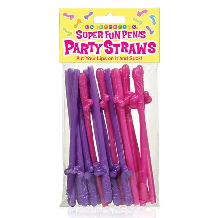 Male Sex Toys Super Fun Penis Party Straws Fairvillacom