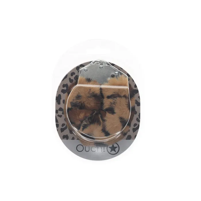 OUCH HeavyDuty Fluffy Cuffs Leopard ShhhWndsr Couples OUCH HeavyDuty Fluffy Cuffs Leopard ShhhWndsr Couples