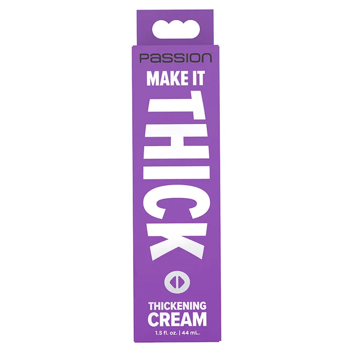 PASSION LUBRICANTS Male Sex Toys Passion Lubricants Make It Thick Thickening Cream 15 oz PASSION LUBRICANTS Male Sex Toys Passion Lubricants Make It Thick Thickening Cream 15 oz