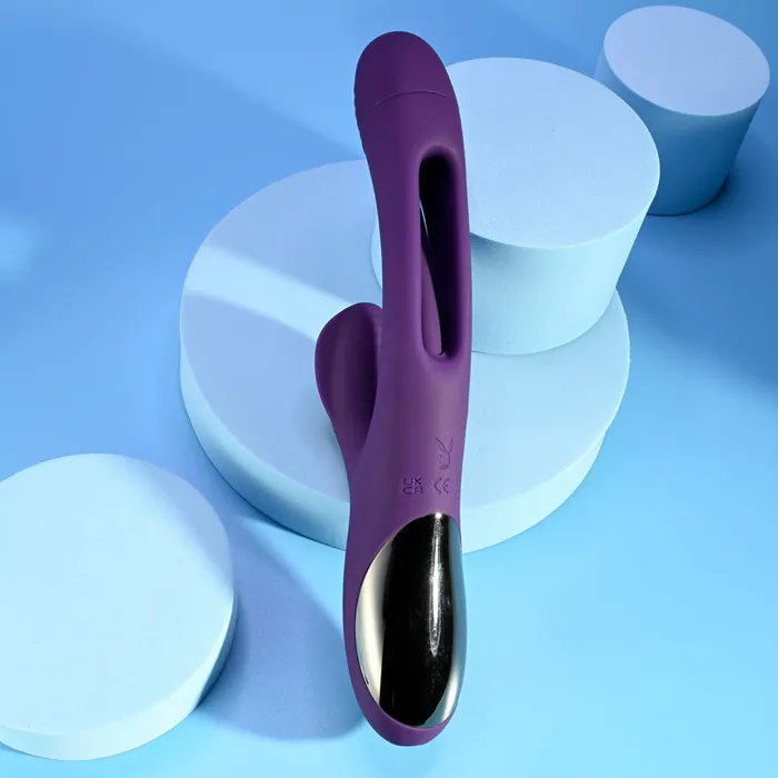 Playboy Pleasure THE THRILL Silicone Rabbit ShhhWndsr Female Sex Toys Playboy Pleasure THE THRILL Silicone Rabbit ShhhWndsr Female Sex Toys
