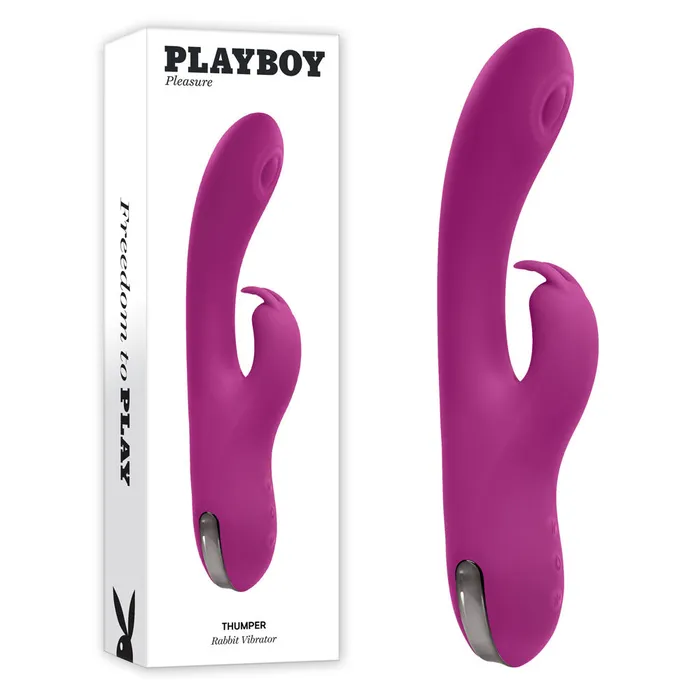 Playboy Pleasure THUMPER Rabbit Vibrator Purple ShhhWndsr Vibrators