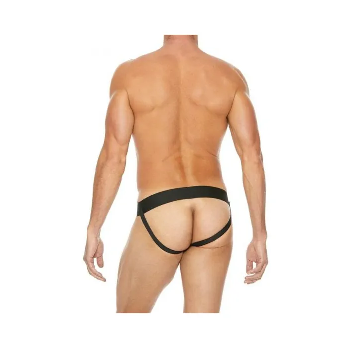 Premium Leather Zipper Front Jock Sm Blackblue Fairvillacom Anal