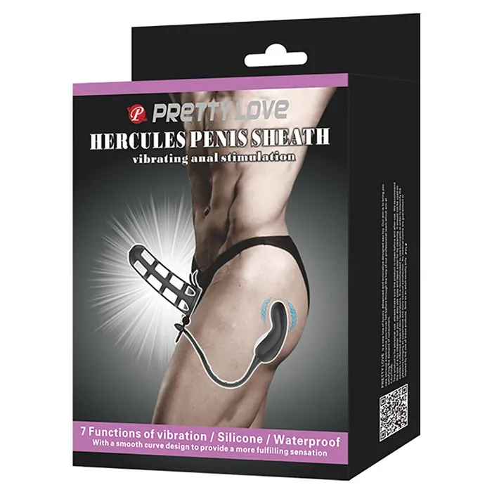Pretty Love Hercules Vibrating Anal Stimulator Fairvillacom Anal