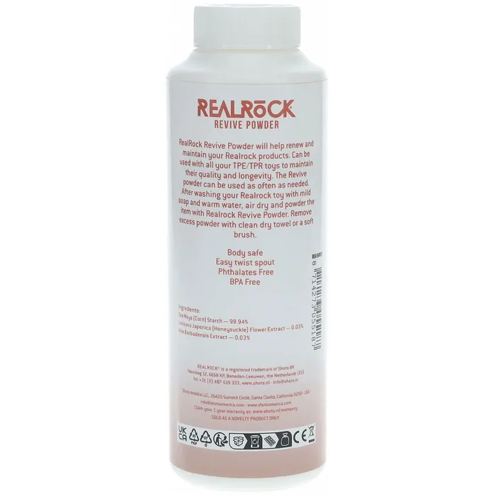 REALROCK Toy Revive Powder 114 grams ShhhWndsr Vibrators REALROCK Toy Revive Powder 114 grams ShhhWndsr Vibrators
