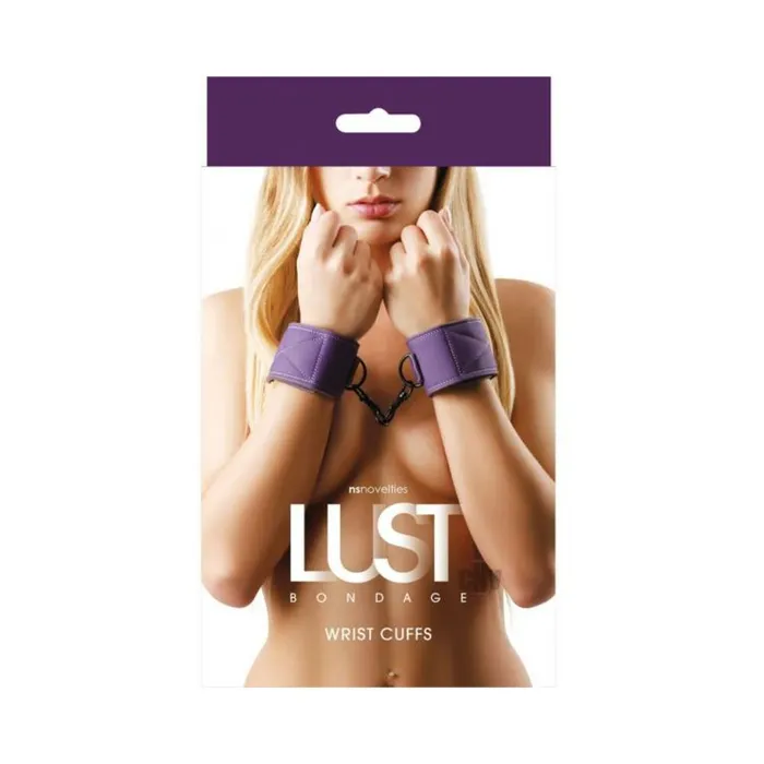 Restraints Fairvillacom Lust Bondage Wrist Cuffs Purple