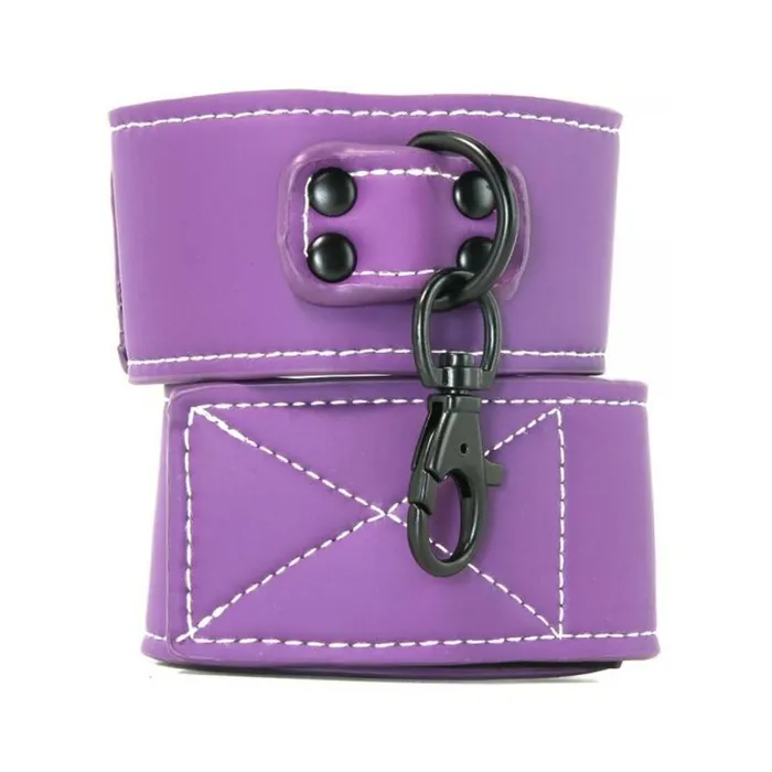 Restraints Fairvillacom Lust Bondage Wrist Cuffs Purple