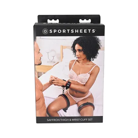 Saffron Thigh Wrist Cuff Set Fairvillacom Anal