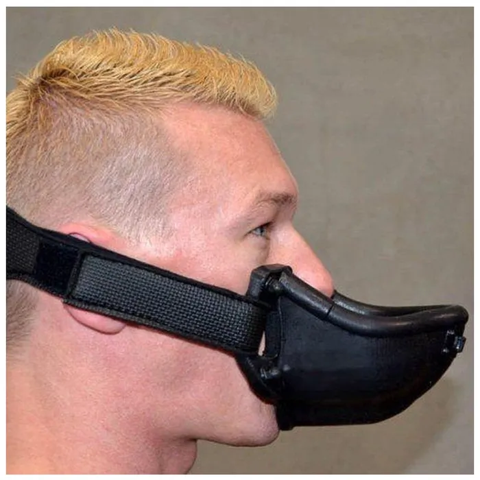 ShhhAE Piss Trough Mouth Gag with changeable inserts Black or Red Anal