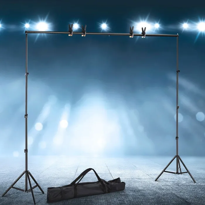 ShhhSof Couples Photography Backdrop Stand Kit 25m X 30m with Carry Bag No Screen