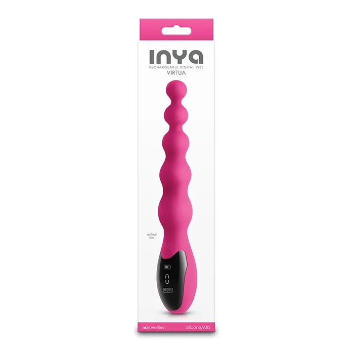 ShhhWndsr Anal INYA Virtua 239 cm USB Rechargeable Beaded Anal Vibrator Pink ShhhWndsr Anal INYA Virtua 239 cm USB Rechargeable Beaded Anal Vibrator Pink