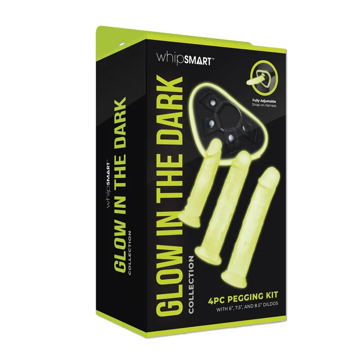 ShhhWndsr Dildos WhipSmart Glow In The Dark 4pc Pegging Kit ShhhWndsr Dildos WhipSmart Glow In The Dark 4pc Pegging Kit