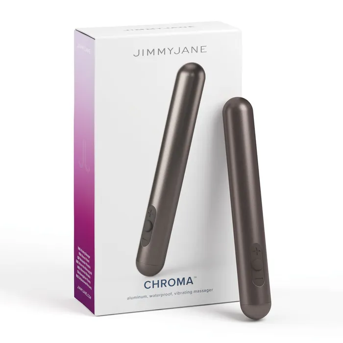 ShhhWndsr Female Sex Toys JimmyJane Chroma Space Grey Bullet Vibrator
