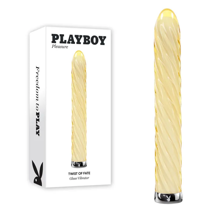 ShhhWndsr Female Sex Toys Playboy Pleasure TWIST OF FATE 175 cm USB Rechargeable Glass Vibrator ShhhWndsr Female Sex Toys Playboy Pleasure TWIST OF FATE 175 cm USB Rechargeable Glass Vibrator