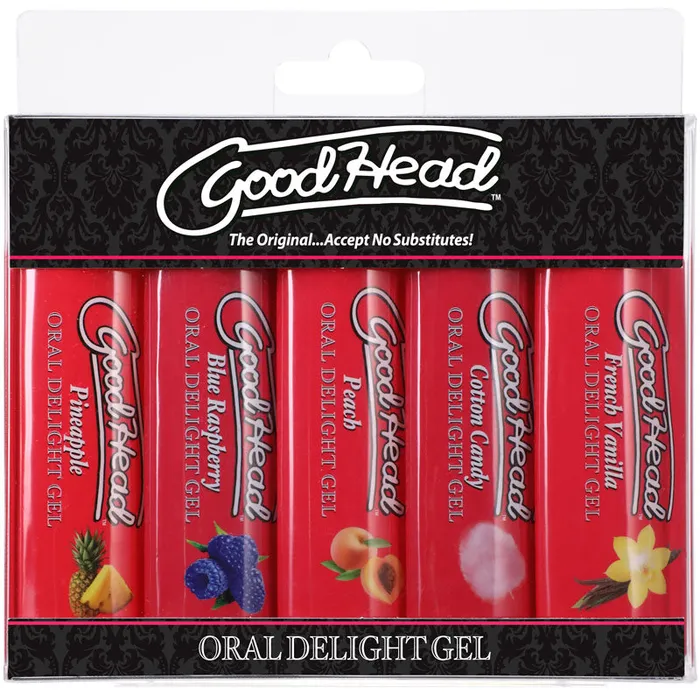 ShhhWndsr GoodHead Oral Delight Gel 5 Pack Enhancers