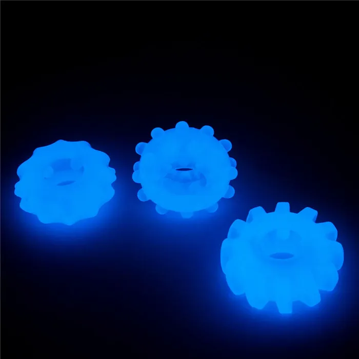 ShhhWndsr Lumino Play Penis Rings 3 Pack Male Sex Toys ShhhWndsr Lumino Play Penis Rings 3 Pack Male Sex Toys