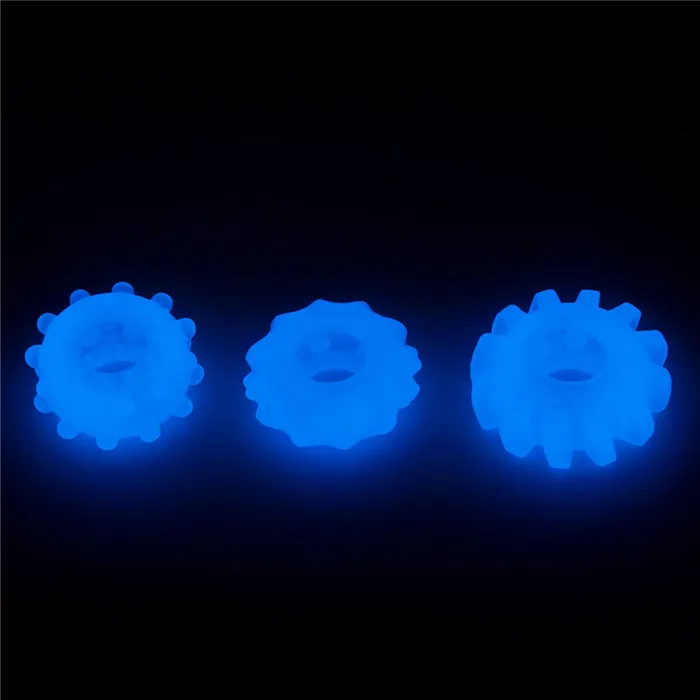ShhhWndsr Lumino Play Penis Rings 3 Pack Male Sex Toys ShhhWndsr Lumino Play Penis Rings 3 Pack Male Sex Toys
