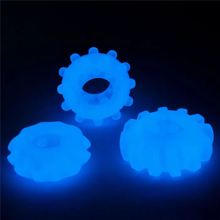 ShhhWndsr Lumino Play Penis Rings 3 Pack Male Sex Toys ShhhWndsr Lumino Play Penis Rings 3 Pack Male Sex Toys