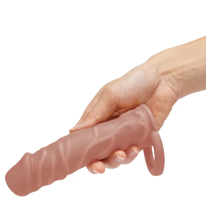 ShhhWndsr Male Sex Toys Size Up Realistic 1 Inch Penis Extender Tan ShhhWndsr Male Sex Toys Size Up Realistic 1 Inch Penis Extender Tan