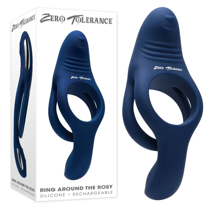 ShhhWndsr Male Sex Toys Zero Tolerance RING AROUND THE ROSY Vibrating Cock Ring ShhhWndsr Male Sex Toys Zero Tolerance RING AROUND THE ROSY Vibrating Cock Ring