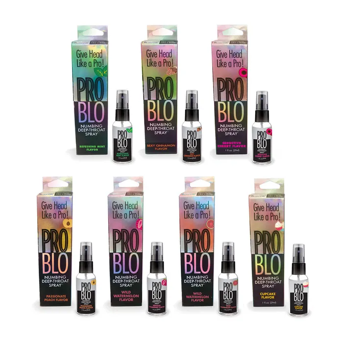 ShhhWndsr ProBlo Deep Throat Spray Peach Male Sex Toys ShhhWndsr ProBlo Deep Throat Spray Peach Male Sex Toys