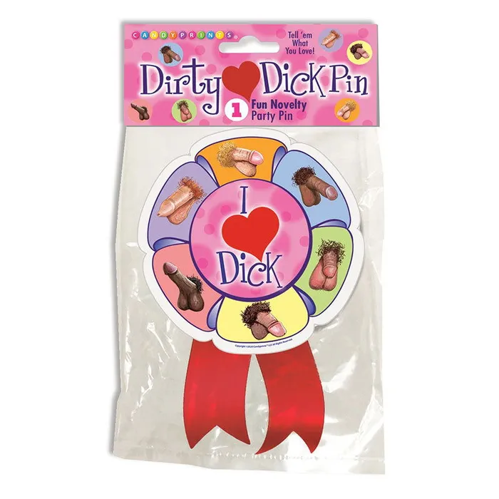 ShhhWndsr Vibrators Dirty Dick Pin I Love Dicks