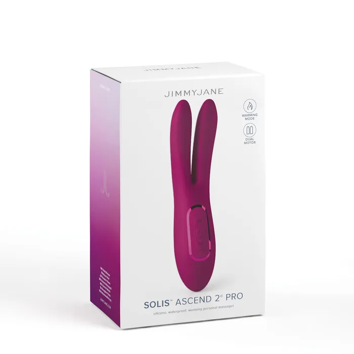 ShhhWndsr Vibrators JimmyJane Solis Ascend 2 PRO Flexible Twin Arm Vibrator Purple