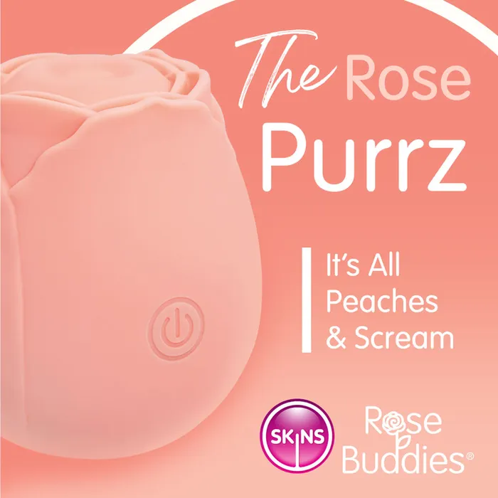 ShhhWndsr Vibrators Skins Rose Buddies PURRZ Clit Stim Rose Pink ShhhWndsr Vibrators Skins Rose Buddies PURRZ Clit Stim Rose Pink